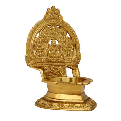 Giri Ashtalakshmi Vilakku | Brass Lamp For Pooja