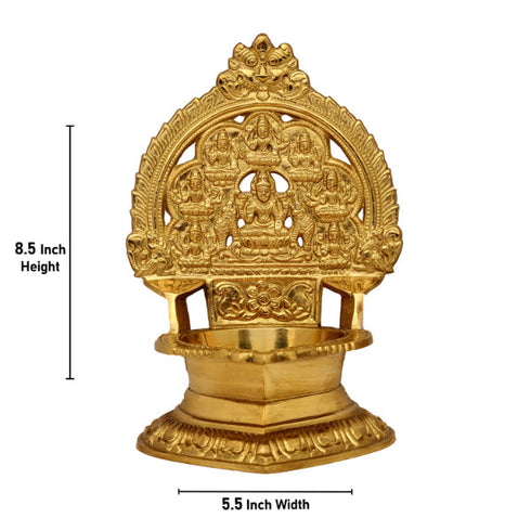 Giri Ashtalakshmi Vilakku | Brass Lamp For Pooja