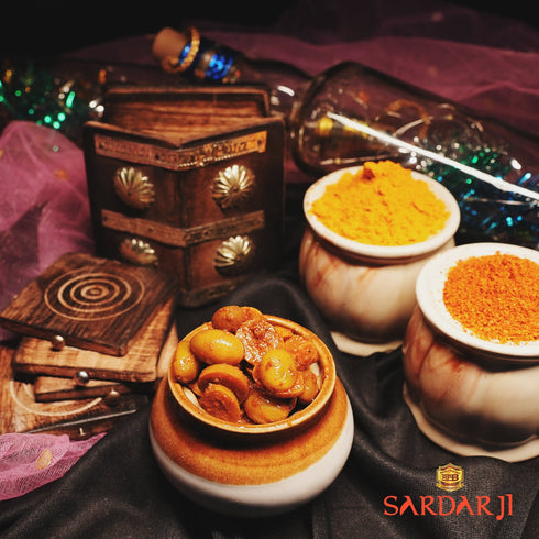 Sardar Ji Papad Nimbu Hing kachri Achar