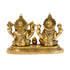 Brass Lakshmi Ganesh Murti for Worship 930g