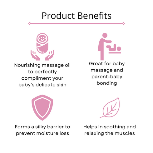Omorfee India Bloom Baby Massage Oil