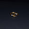 22 Carat Gold Plated Crystals Studded Finger Ring 1.93g by Mahita Collections