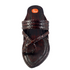 Vhaanfootwear Dark Brown Special Cross Belt Kolhapuri Chappal For Men