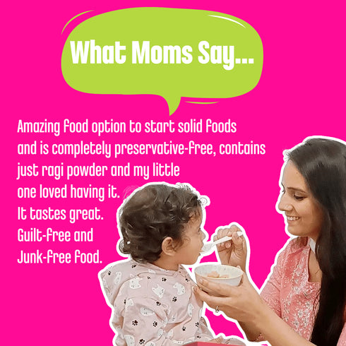 Early Foods Trial Pack Moong and Sprouted Ragi Porridge Mix