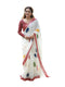 Vasthrlay Off White Border Multicolour Lightweight