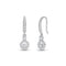 CLARA 925 Sterling Silver Drop Earrings Fina