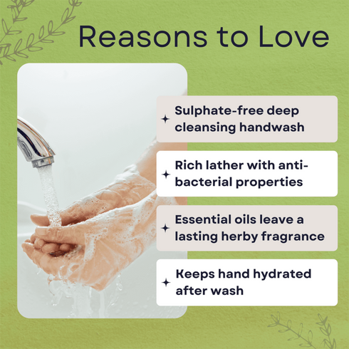 Wildflower Naturals Deep Cleansing Hand Wash