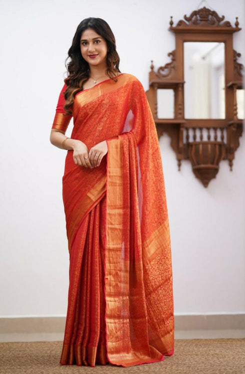Vasthrlay Kanjivaram Saree