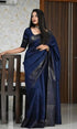 Vasthrlay Handwoven Border Unstitched Saree