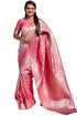 Vasthrlay Banarasi Unstitched Saree