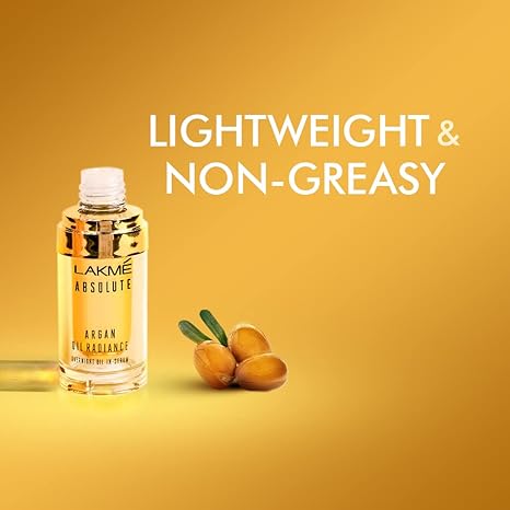 Lakme Absolute Argan Oil Radiance Overnight Oil|In|Serum