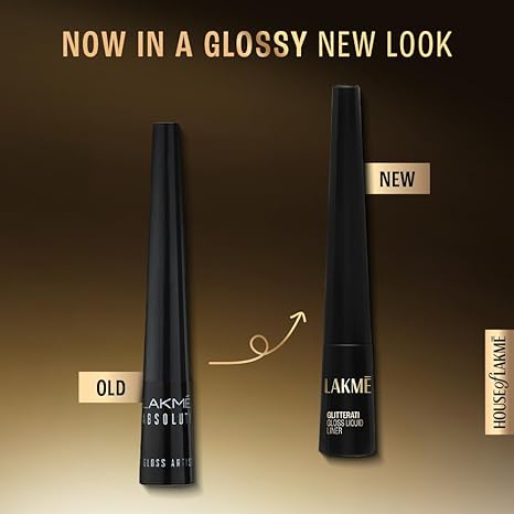 Lakme Absolute Gloss Artist Eye Liner | Black