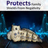 Owl Family Showpiece Statue for Good Luck Vastu Feng Shui Evil Eye