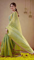 Vasthrlay Chanderi Unstitched Blouse Saree Az Ys Patakha