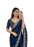 Vasthrlay Georgette Embroidery Saree Embellishments