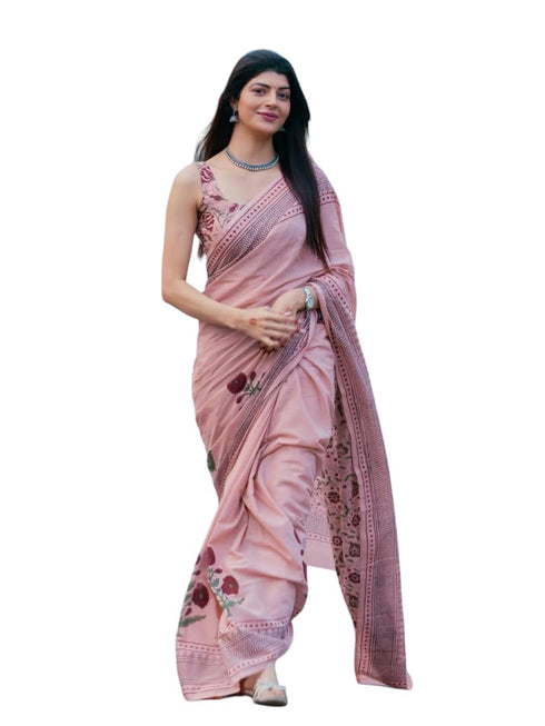 Vasthrlay Printed Elegant Lightweight Festive