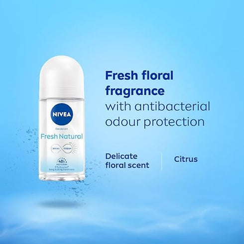 Nivea Deodorant Roll On Fresh Natural