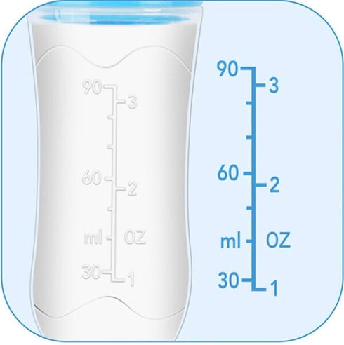 Stainless Steel Baby Feeding Milk Bottle And Feeding Bottle With Spoon