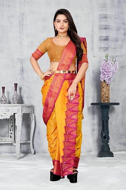 Vasthrlay Paithani Maharashtrian Beutiful Contrast