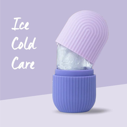 Busaji Enterprise Ice Roller for Face & Eyes | Silicone Ice Facial Massager for Skin Care