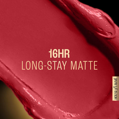 Lakme Forever Matte Liquid Lip Colour | Red Velvet
