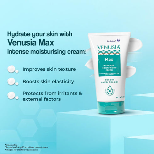 Venusia Max Intensive Moisturizing Cream