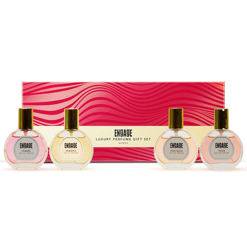 Engage Perfume Gift Set Luxury Long Lasting Eau De Parfum Travel Size Perfume Combo