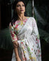 Vasthrlay Women's Cotton Kalamkari Wedding Saree With Blouse Piece