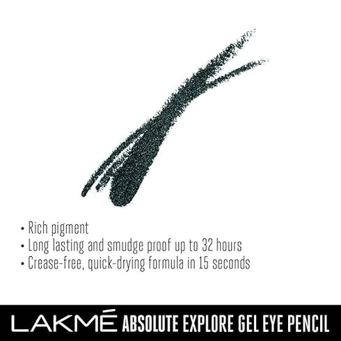 Lakme Absolute Explore Eye Pencil Bold Emerald Matte Finish