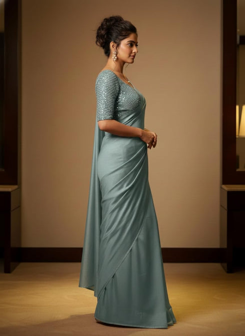 Vasthrlay Embroidery Saree
