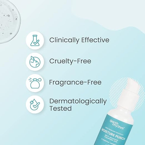 Earth Rhythm Multi Molecular Hyaluronic Acid Moisture Punch Serum