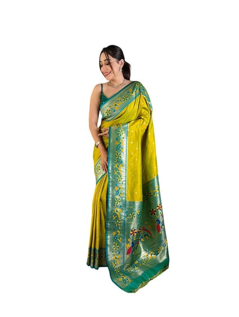 Vasthrlay Paithani Kanjivaram Beautiful