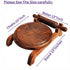 Elcom ® Handicrafts Premium Wooden Round Chakla Belan Set