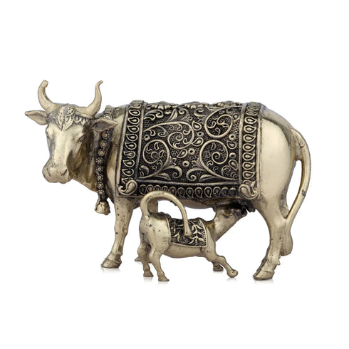 Giri Cow And Calf Idol Statue