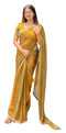 Vasthrlay Boarder Unstitched Chhaavam Mustard Free Ethnic Wear