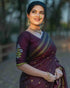 Vasthrlay Paithani Unstitched Elegant Traditional Saree