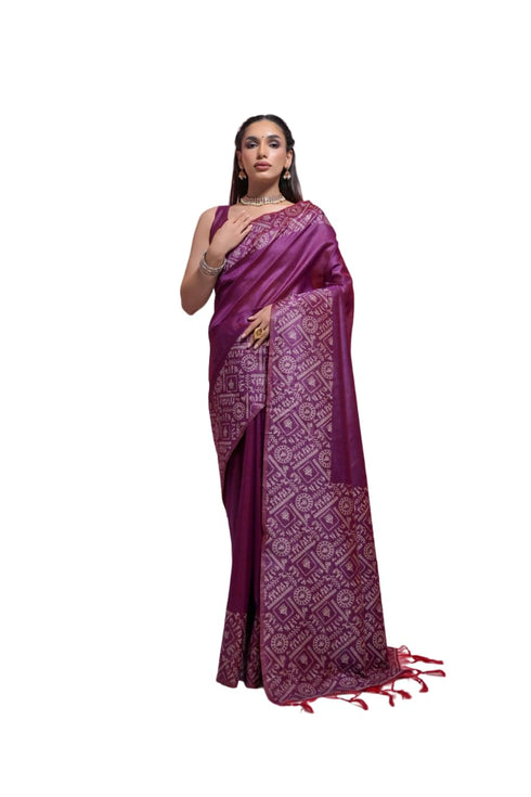 Vasthrlay Tussar Saree Design