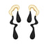 Nilu's Collections Abstract Drip Design Earrings