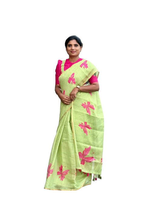 Vasthrlay Floral Lightweight Festival Unstitched