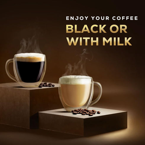 Bru Gold Edition Pure Coffee 100g with Glass Mug