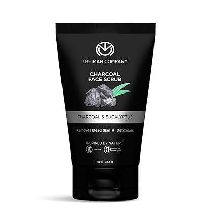 The Man Company Charcoal Tan Removal Face Scrub For Glowing Skin