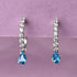 CLARA 925 Sterling Silver Hoop Bali Earrings