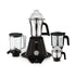 Preethi Boltz 1000 Watts Mixer Grinder, 4 Jars (3 Stainless Steel Jars, Blender Jar), Powerful Grinding for Masalas, Chutneys and Batters, 2 Year Warranty, Lifelong Free Service, Black