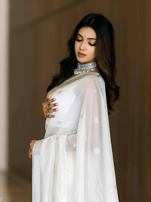 Vasthrlay Cotton Traditional Unstitched Saree
