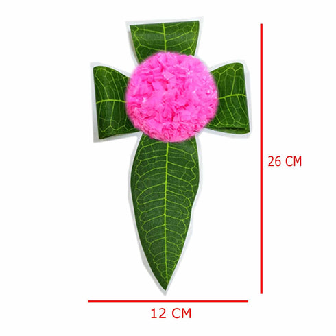 S2S Stylish Artificial Mango Leaves & Flowers Decoration at Home
