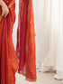Vasthrlay Orange Saree