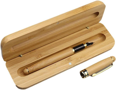 Bamboo India Bamboo Fountain Pen with case - Executive