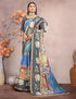 Vasthrlay Women's Cotton Kalamkari Wedding Saree With Blouse Piece