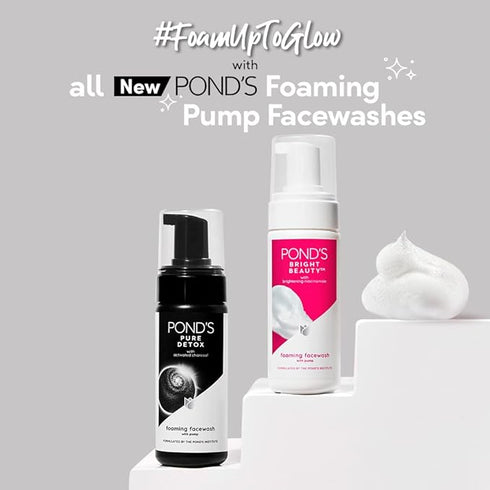 Ponds Pure Detox Foaming Pump Facewash