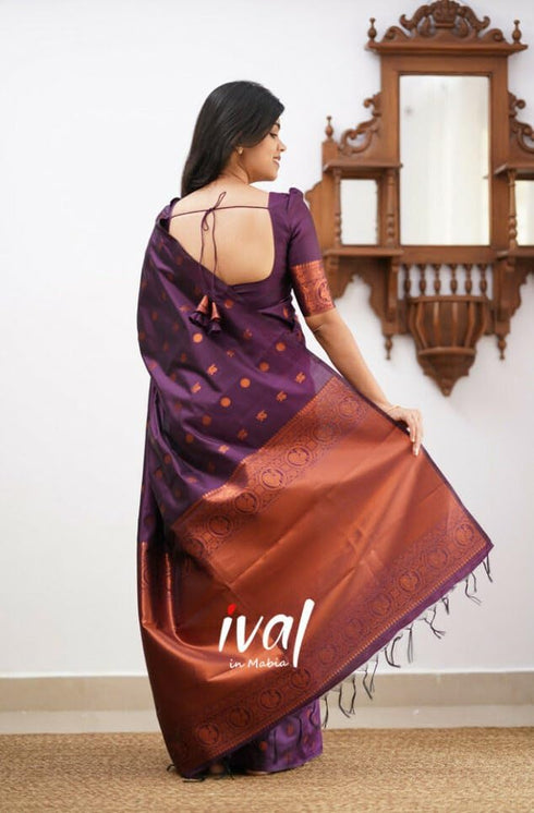 Vasthrlay Banarasi Unstitched Saree